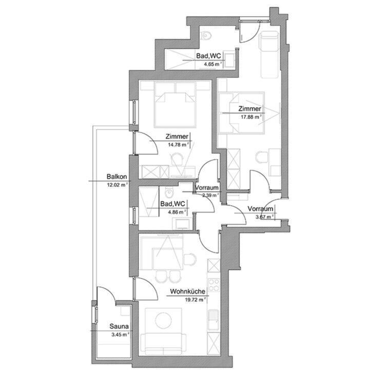 Unser Hoamat Appartement Pichl  외부 사진